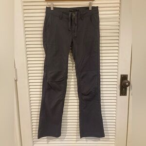 Prana Halle Straight Pant Size 4 in Moonrock Gray